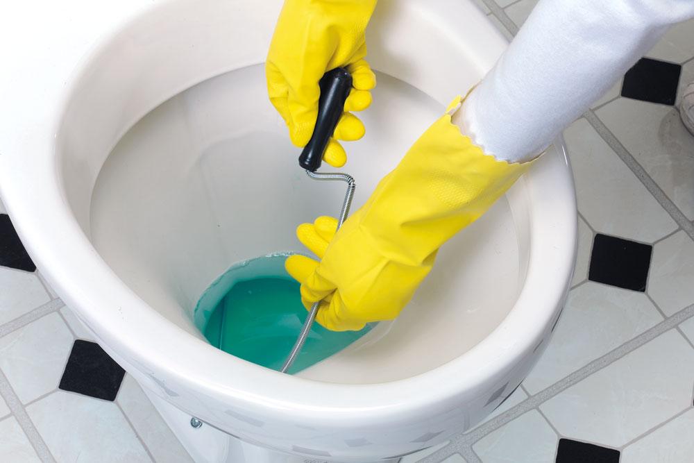 wc onstoppen wc ontstoppen met trekveer